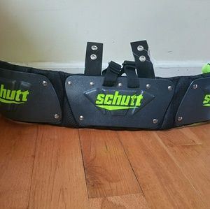 Youth large football back and rib pad